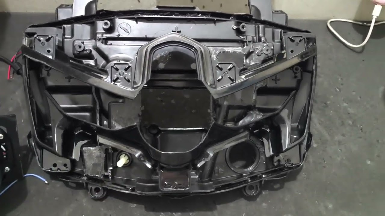 NMAX TURBO! on process modif headlamp Biled LASER