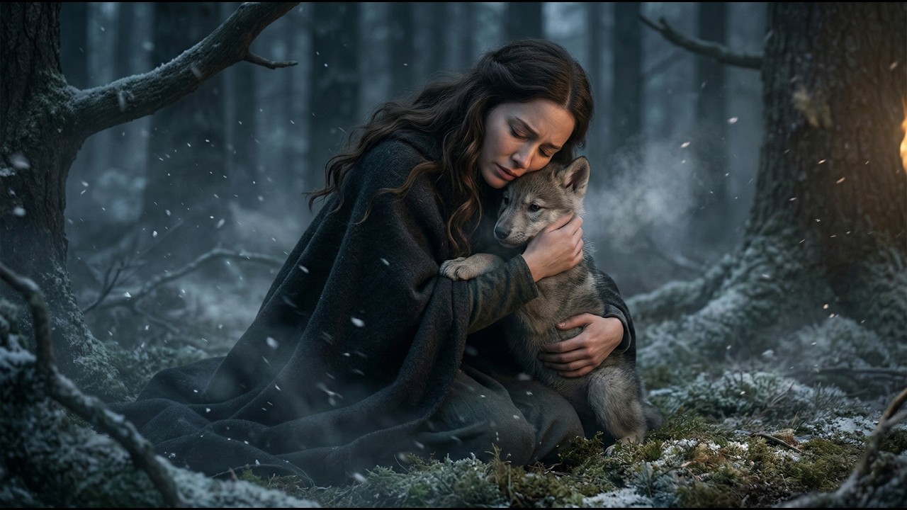 Cuando la chica Omega besó la frente del cachorro moribundo — el Alfa dejó caer su lanza.