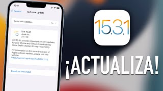 iOS 15.3.1 - Actualiza YA! 