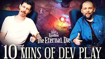 Devs Play Lost in Random: The Eternal Die | 10 Mins of Gameplay + Live Commentary