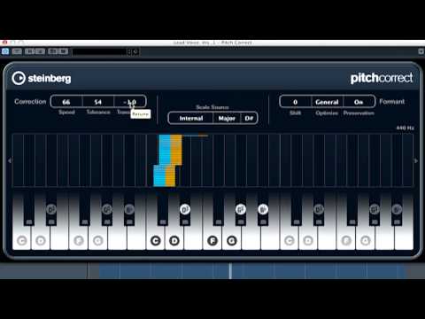 Cubase: Pitch Correct (Japanese Only)