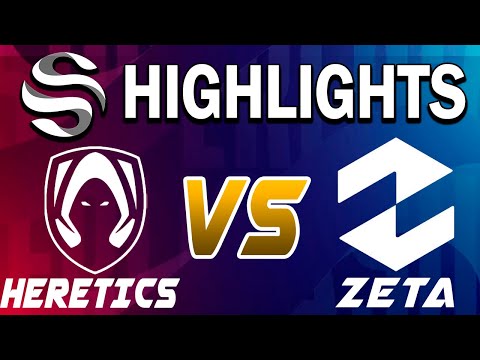 LOS HERETICS VS ZETA HIGHLIGHTS - LEAGUE OF LEGENDS - SUPERLIGA - JORNADA 8