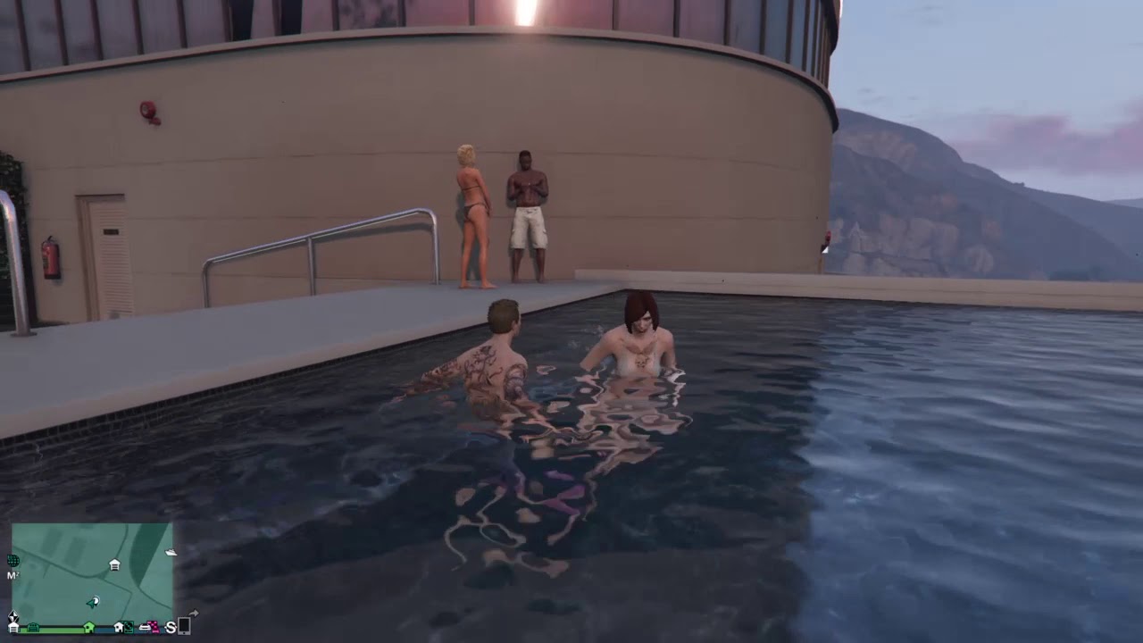 Dive Into Infinity Pool From Casino Roof GTA Online YouTube 