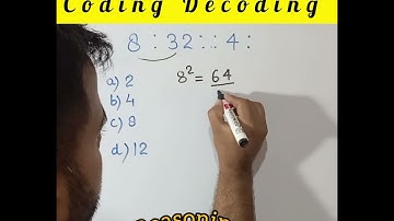 🤔Coding Decoding #reasoning #missing number #education #shortfeed