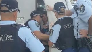 Watch this HORRIFIC footage of the most brutal lockdown arrest