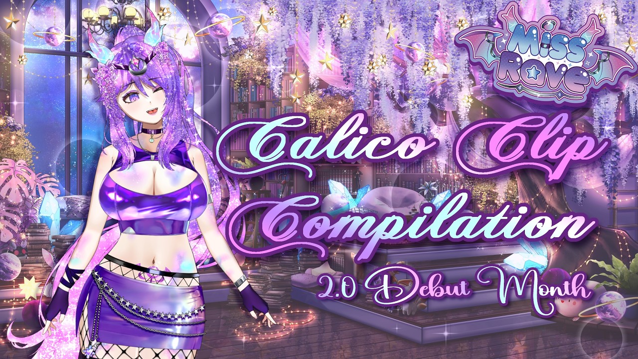 Calico Clip Compilation 1 - Debut Month #vtuber #compilation