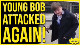 ATTACKED AGAIN! Young Bob Gets Roughed Up While He Was Trying To Ridicule 'Lefties'... I Wonder Why?