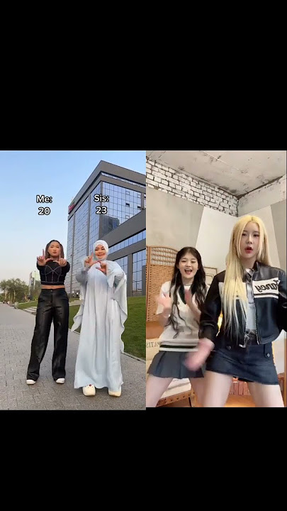 Trending Tik Tok Dance 🔥 Original vs Duplicate 🔥 Sia Jiwoo vs kagirisetwins