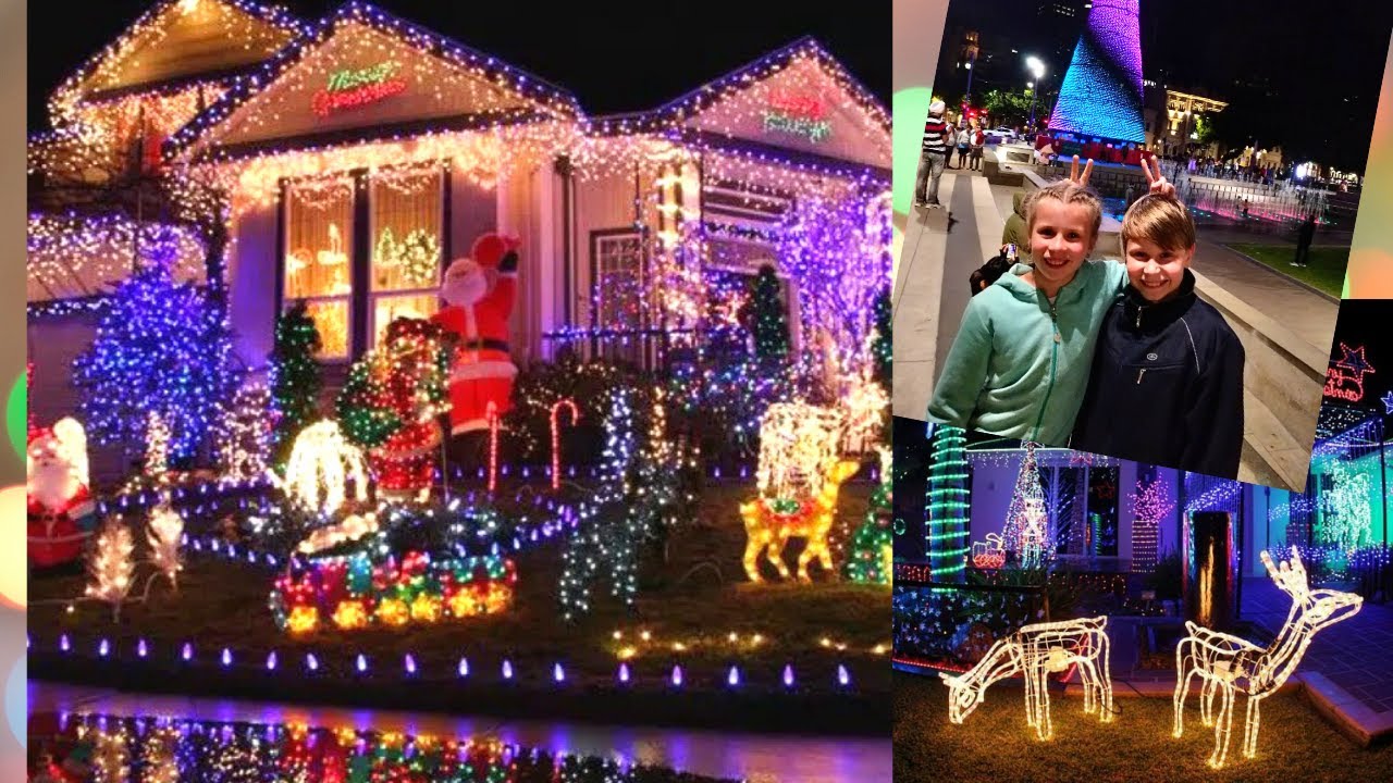 Adelaide Christmas Lights Tour 2020 YouTube