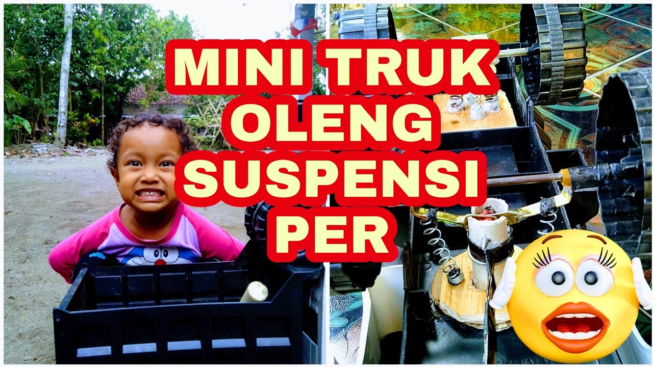 Tiktok miniatur TRUK  OLENG plastik PARAH Dancing Truck 