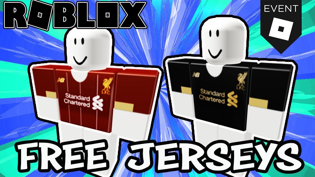 Free Items Liverpool Fc Event Roblox How To Get Liverpool Football Club Jersey Youtube - roblox evil shirt template