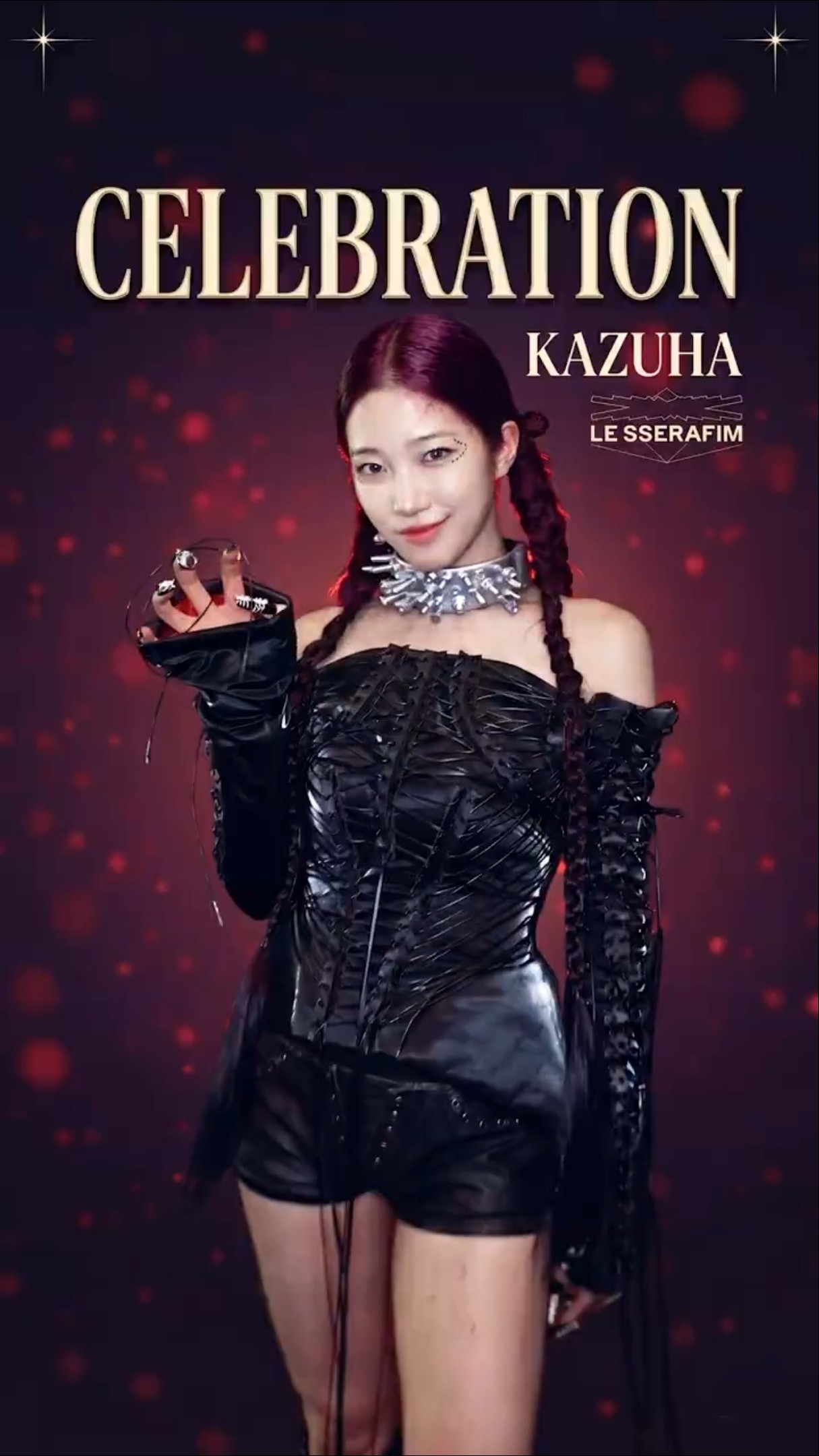 KAZUHA (LE SSERAFIM) 'CELEBRATION'. Synced Energy: Powerful Beats