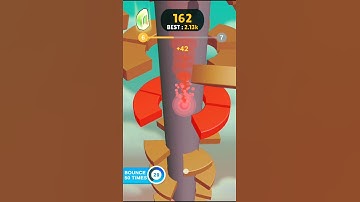 Helix Hero jump game 🎮|#shortfeeds #gaming #games