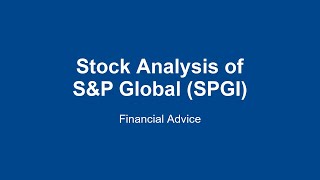 Stock Analysis of S&P Global (SPGI)