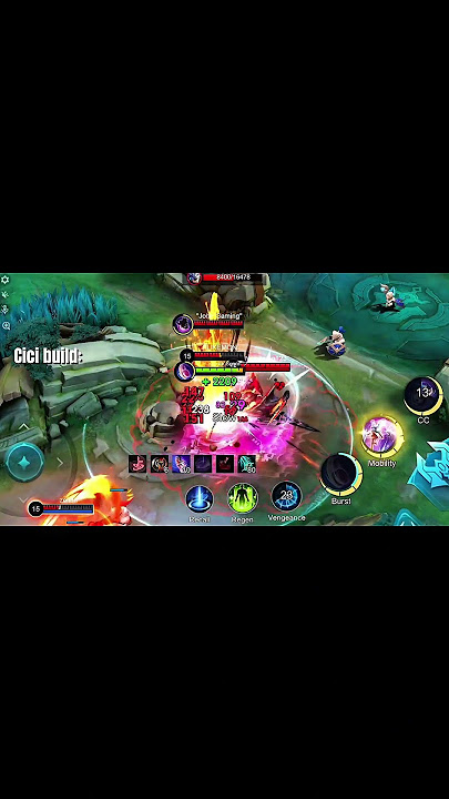 intense Cici build on 1v5 you see on tiktok #mlbb #mobilelegends #mlbbcici #mlbbjericksonnn