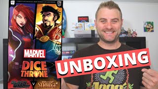 Marvel Dice Throne: Black Widow v. Doctor Strange Unboxing