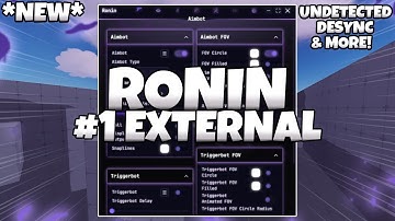 [NEW!] The BEST Roblox External Hack PC: Ronin | Undetected Byfron Bypass 2025!
