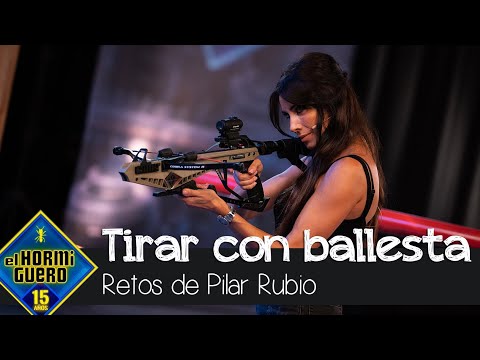 Pilar Rubio, más guerrera y rompedora que nunca al frente de una ballesta - El Hormiguero