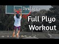This helped me dunk at 57  full plyometric workout no equipment
