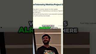 OpenTelemetry Metrics: Traces, Logs &amp; Prometheus Integration #shorts