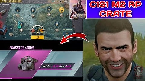 #Bgmi C1S1 M2 RP CRATE OPENING