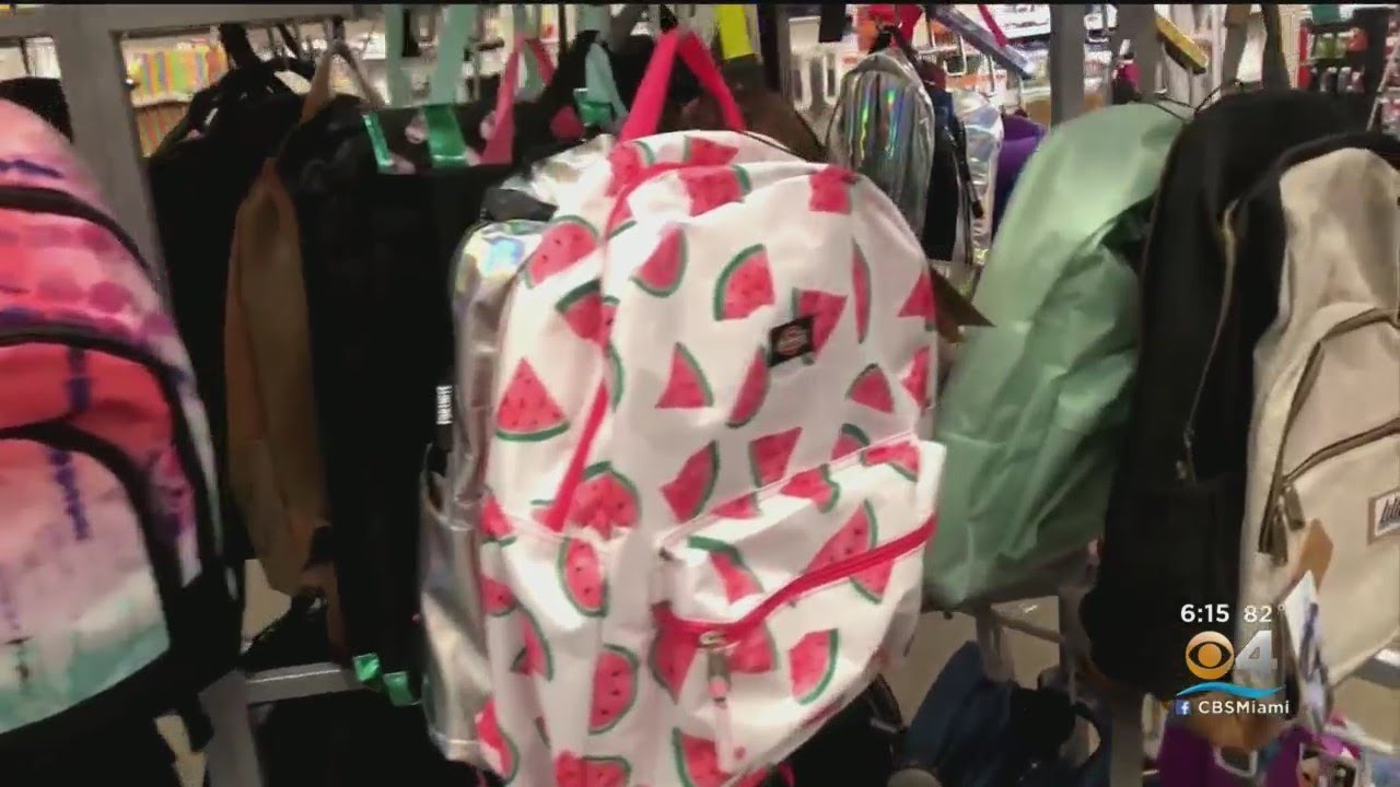 Broward bans backpacks for last week of school YouTube