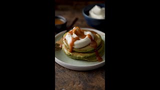 Matcha Miso Pancakes