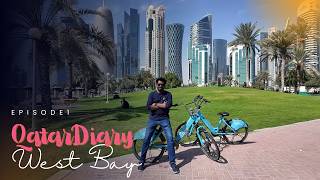 Travel vlog - Qatar Diary - Day 01 | West Bay Corniche ๐ Doha, Qatar | Sinhala Vlog