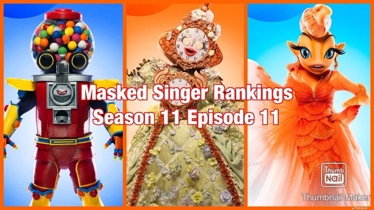 Performance Rankings | Masked Singer | SEASON 11 Episode 11 - YouTube