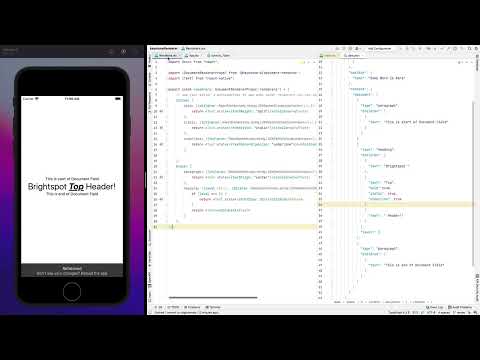 Keystone React Native Document Renderer