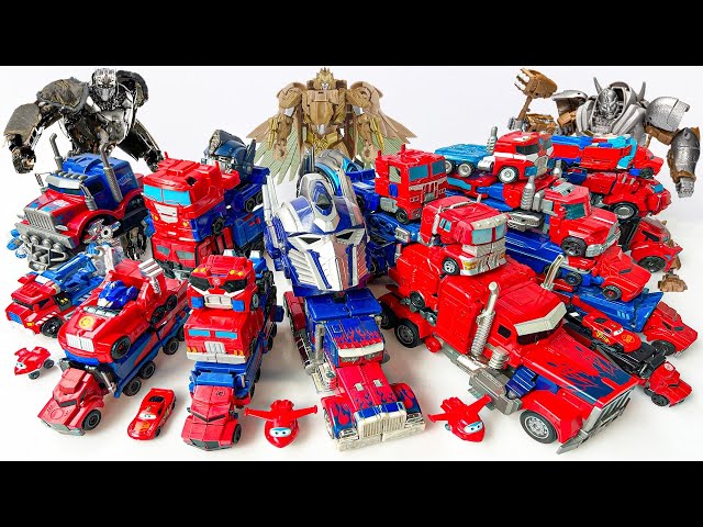 Different OPTIMUS PRIME Transformers Leader Truck Toys: Rise of Beasts Robot Tobot & Maximals Movie class=