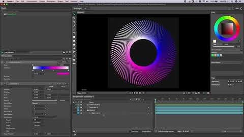 1 Minute Wonder | Duplicating lines to make an Iris in Cavalry.