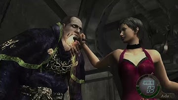 Resident Evil 4: Separate Ways - Osmund Saddler Boss [No Damage] (PS4)