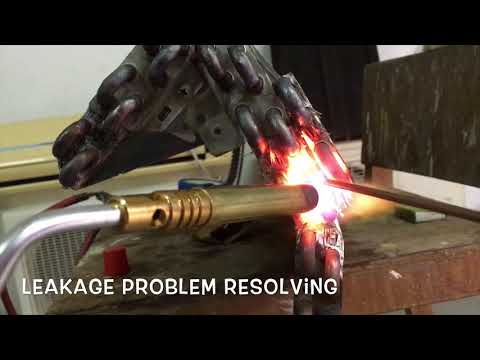 Blue star inverter split ac leakage problem resolve