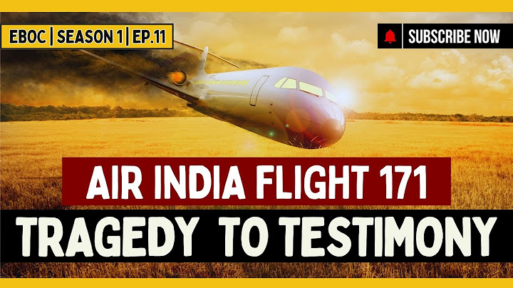 EBOC | Season 1 | Ep. 11 Air India Flight 171 - Tragedy to Testimony