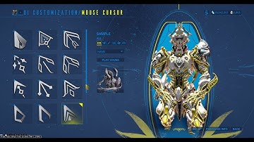 How to change your cursor style, scale and colour in Warframe