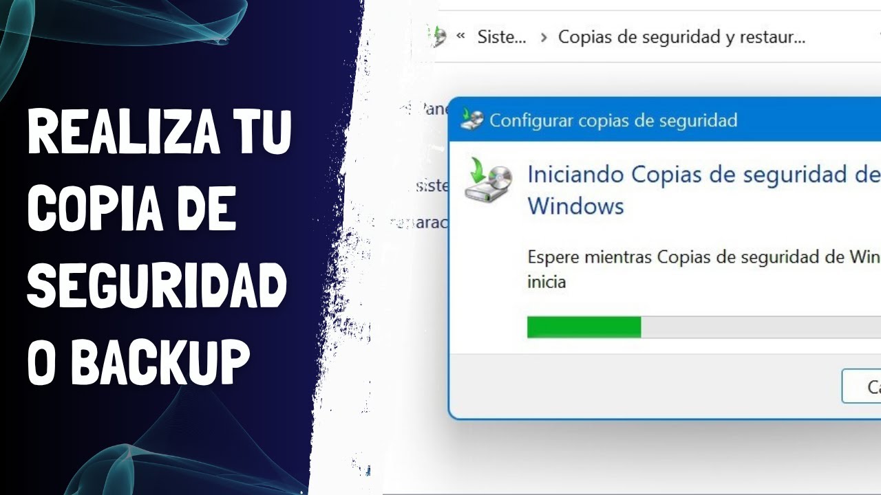 Como Crear una Copia de Seguridad en Windows 10/11 Paso a Paso - YouTube