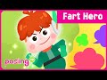 💩💭Fart hero💪 | Fartsong｜animation | PosingTV