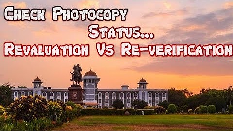Shivaji University: Check Photocopy Form Status & Understand Revaluation vs. Reverification