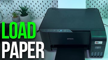 How to Load Paper into Your Epson EcoTank L3270 Printer - Easy Guide