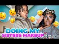 Vlogmas Day 10: Brother Does Sisters Makeup: Has To Go Out Like That