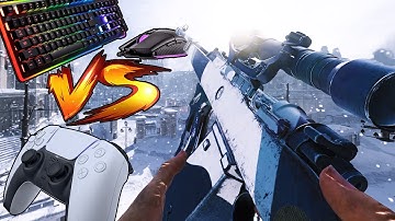 Keyboard and mouse vs controller but it