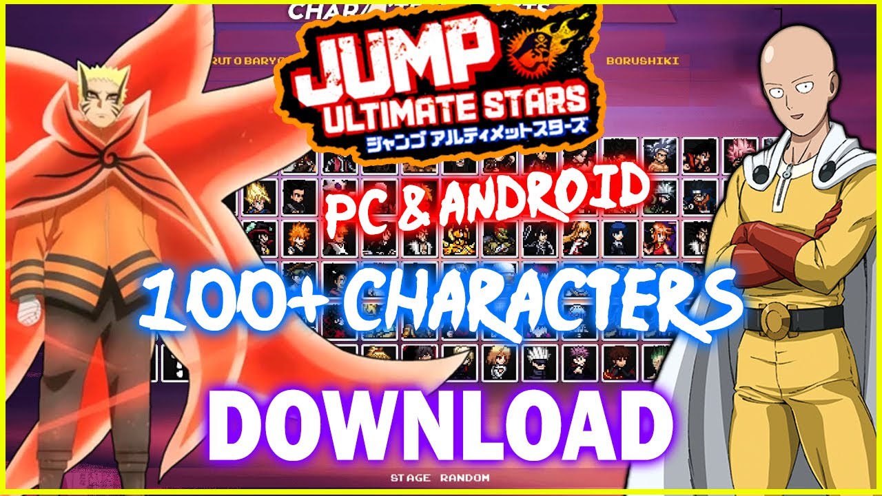 Download Jump Force Mugen MOD APK 7.0 completely free for Android