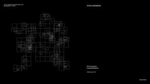 Design Computation II: Shape grammar