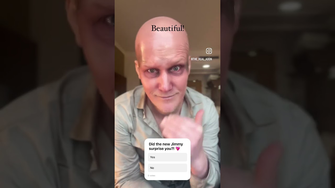 Getting my New Jimmy face on by Sarah Davies for At Dead of Night: The Great Hugo 