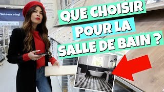 Que choisir pour la salle de bain ?