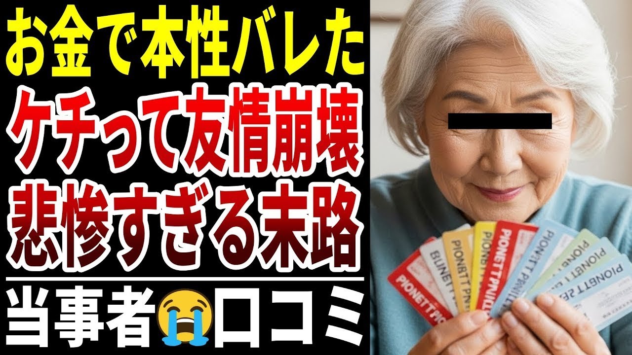 【絶対やめろ】ケチすぎて友人から絶交された悲惨すぎる末路！シニアの口コミ30選紹介します