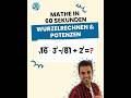 Wurzelrechnen &amp; Potenzen. Mathe lernen mit Mathetipps 🧮🫶🏻