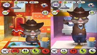 My Talking Tom baby VS Adult Size screenshot 2