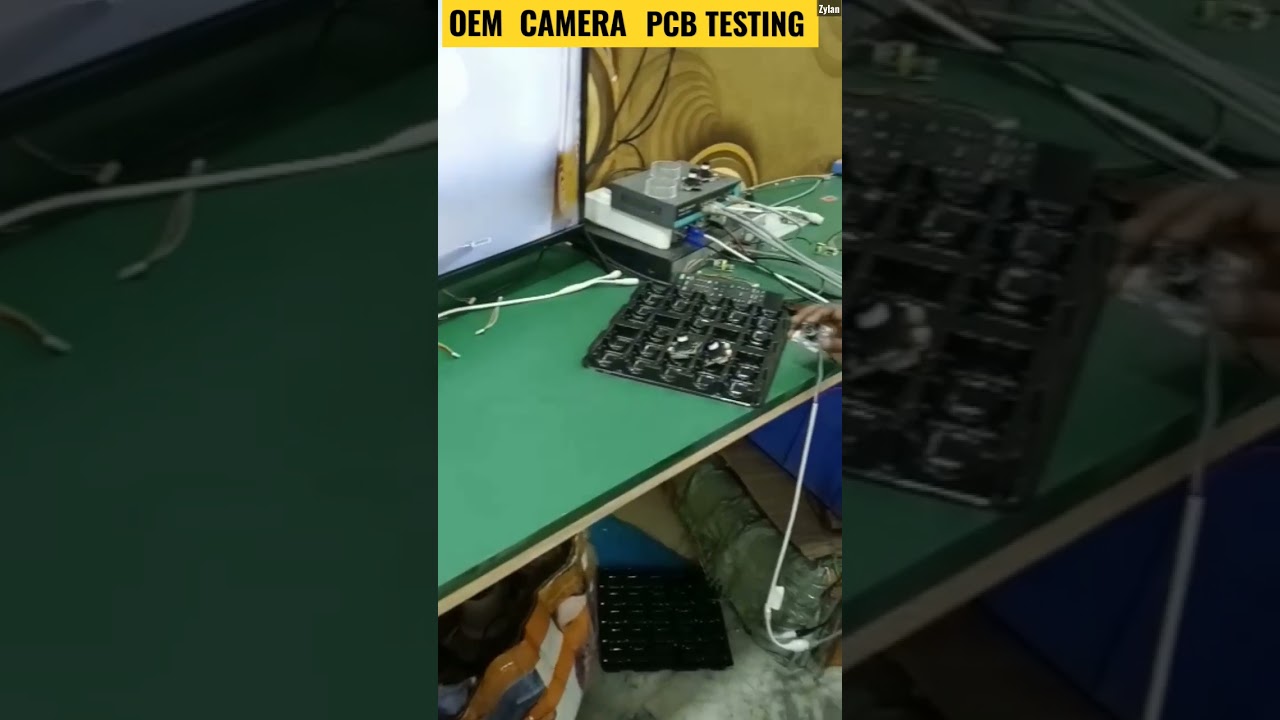 OEM camera pcb testing
